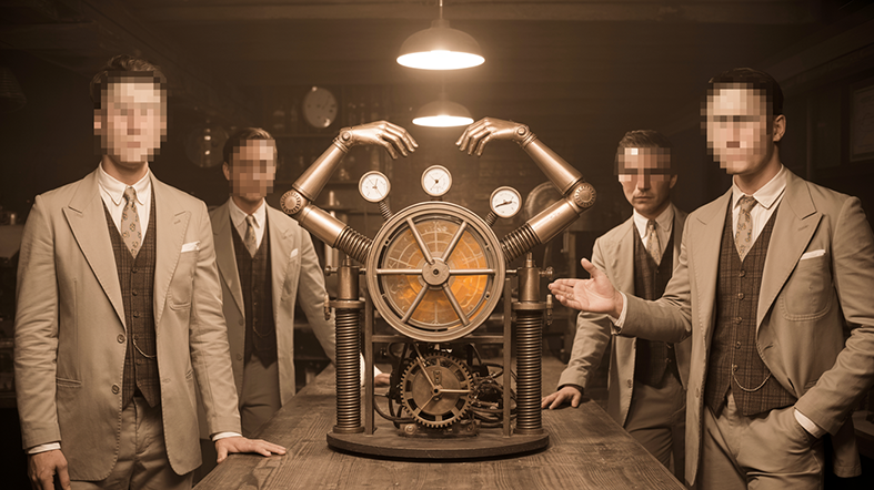 An image from the static