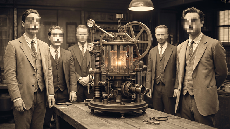 An image from the static